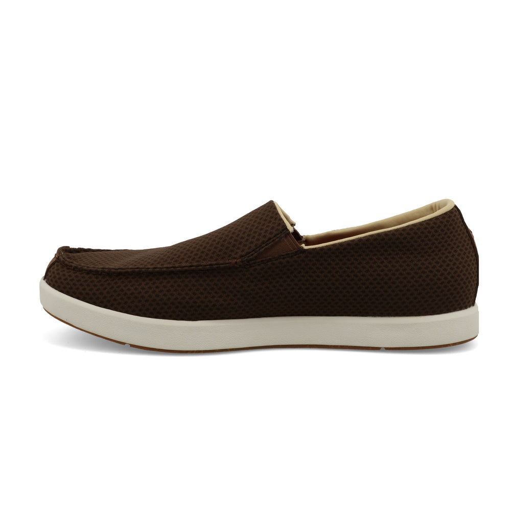 Slip-On UltraLite X Boat Shoes in Dark Chocolate by Twisted X