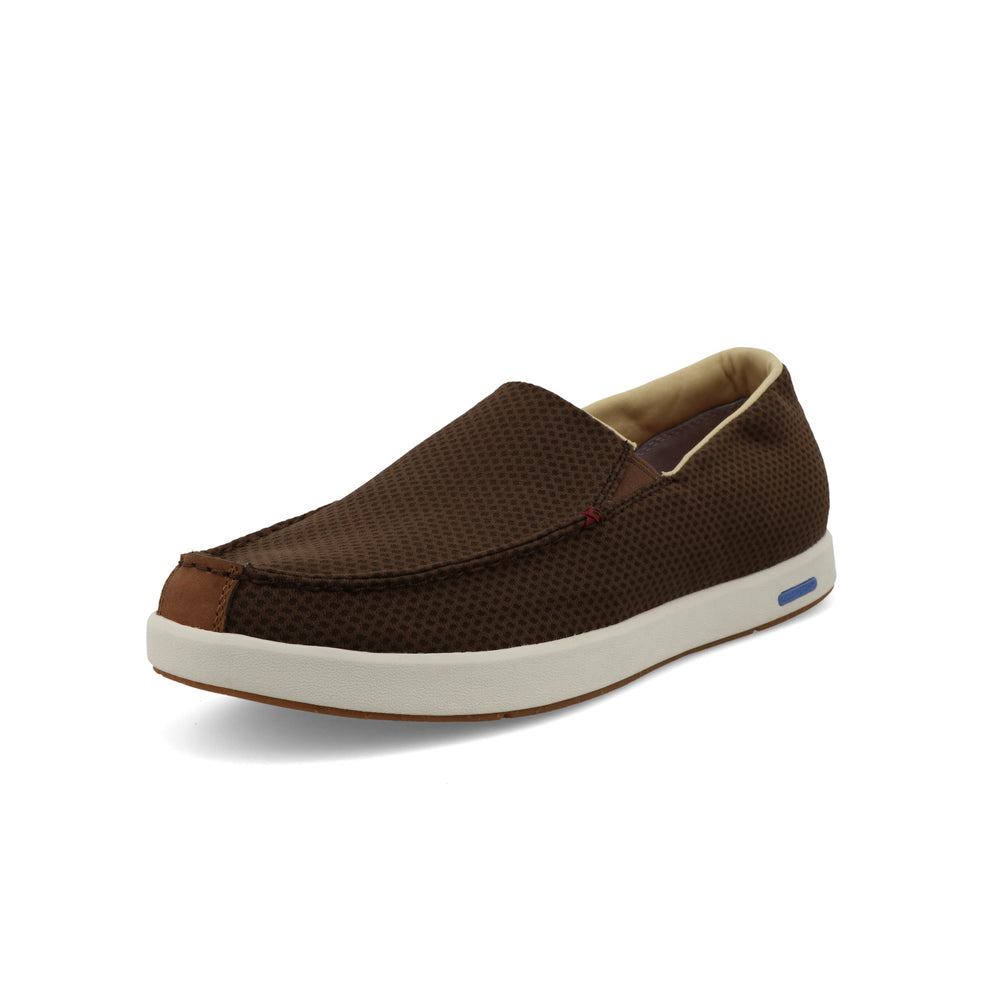 Slip-On UltraLite X Boat Shoes in Dark Chocolate by Twisted X