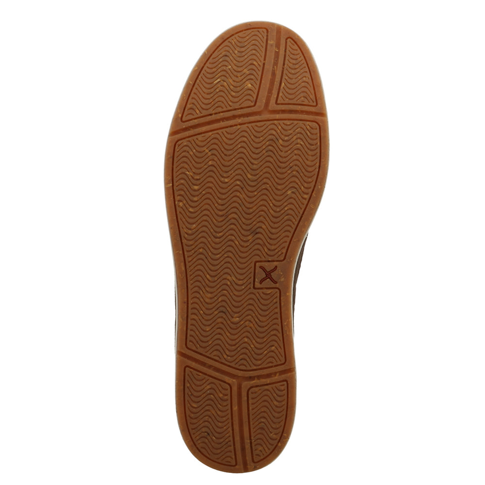 Slip-On UltraLite X Boat Shoes in Dark Chocolate by Twisted X