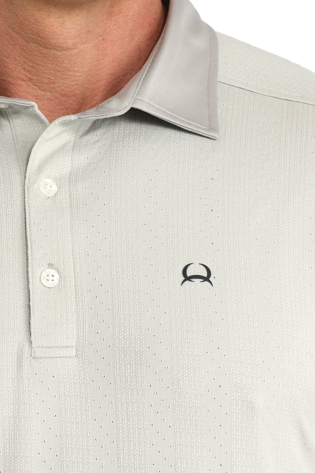 Cinch S/S ArenaFlex Polo in Gray