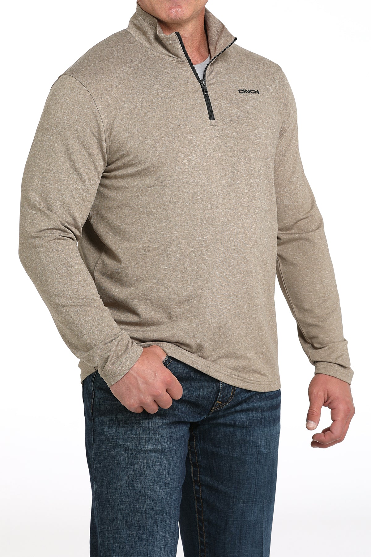 Mens 1/4 Zip Pullover by Cinch