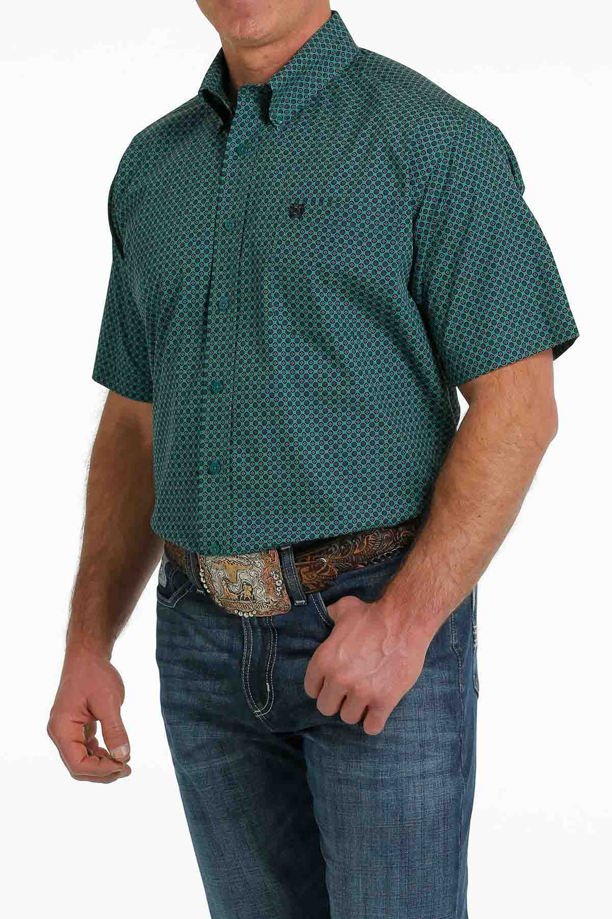 Cinch BD SSL Teal Print