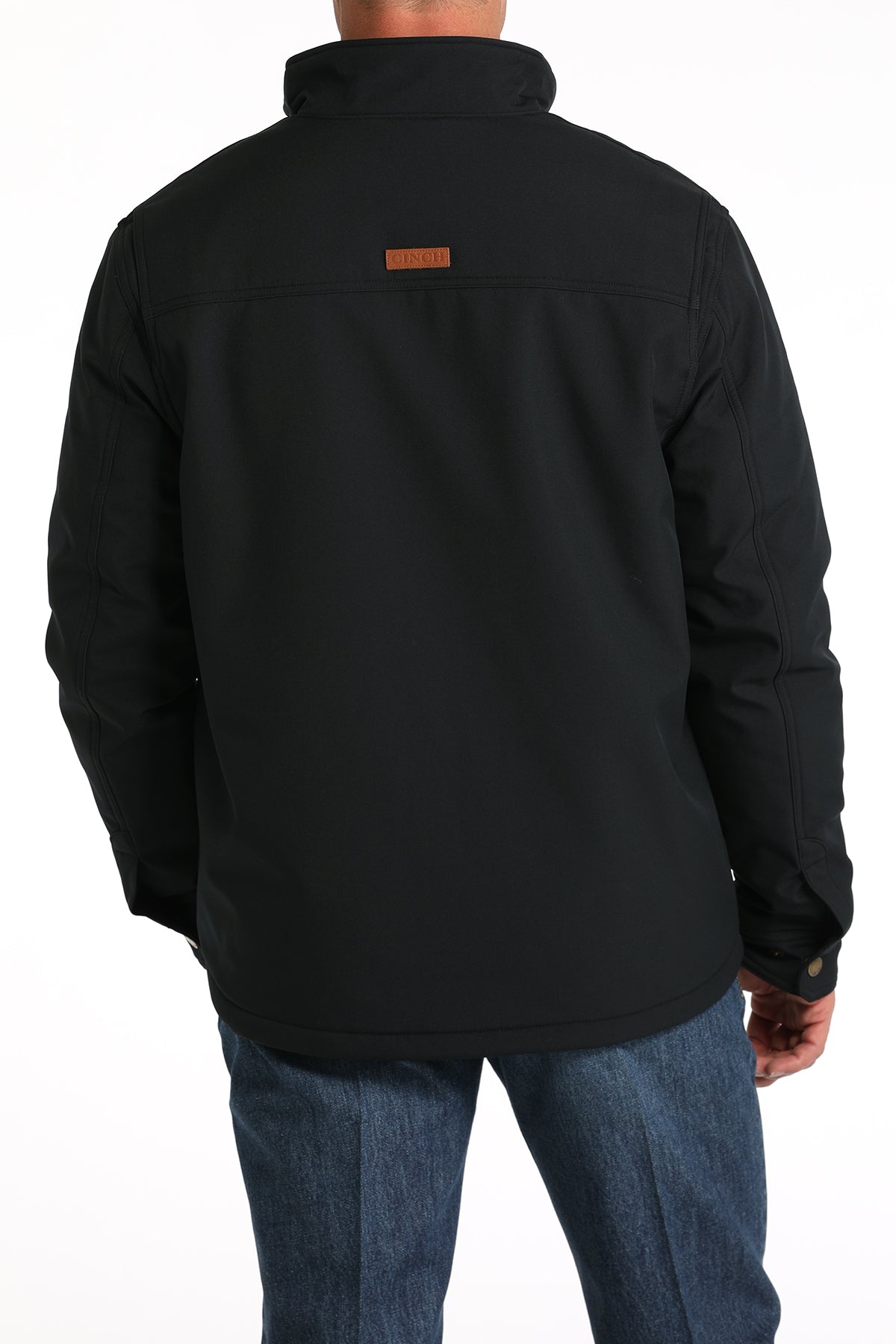 Mens Concealed Carry Bonded Jacket in Black by Cinch
