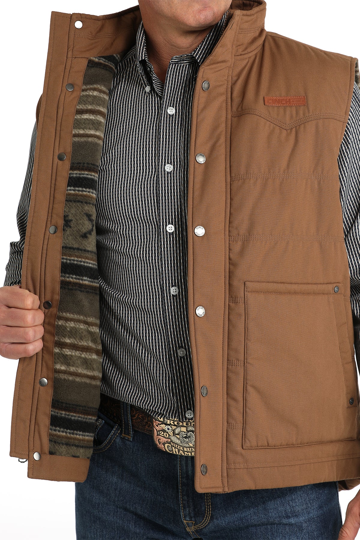 Men's Quilted Vest by Cinch
