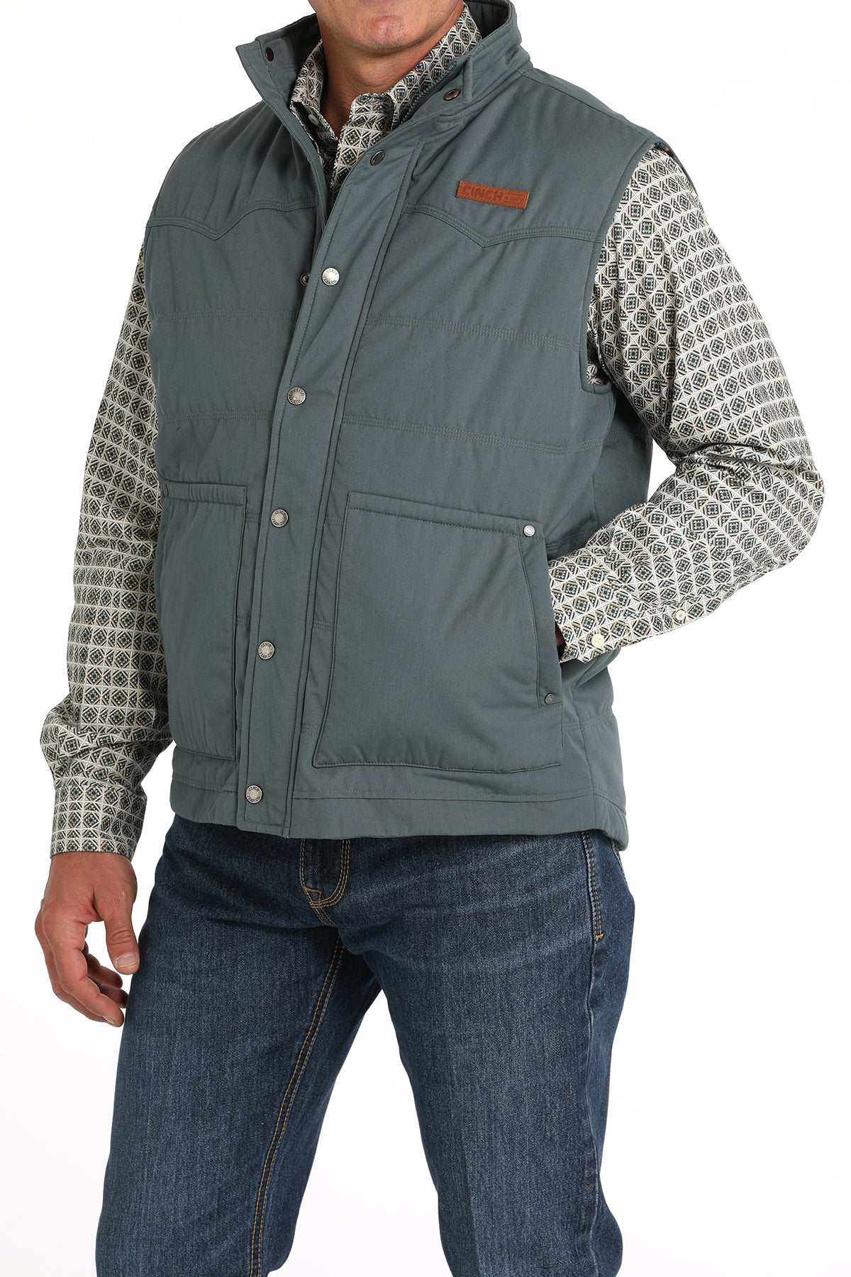 Men's Quilted Vest by Cinch