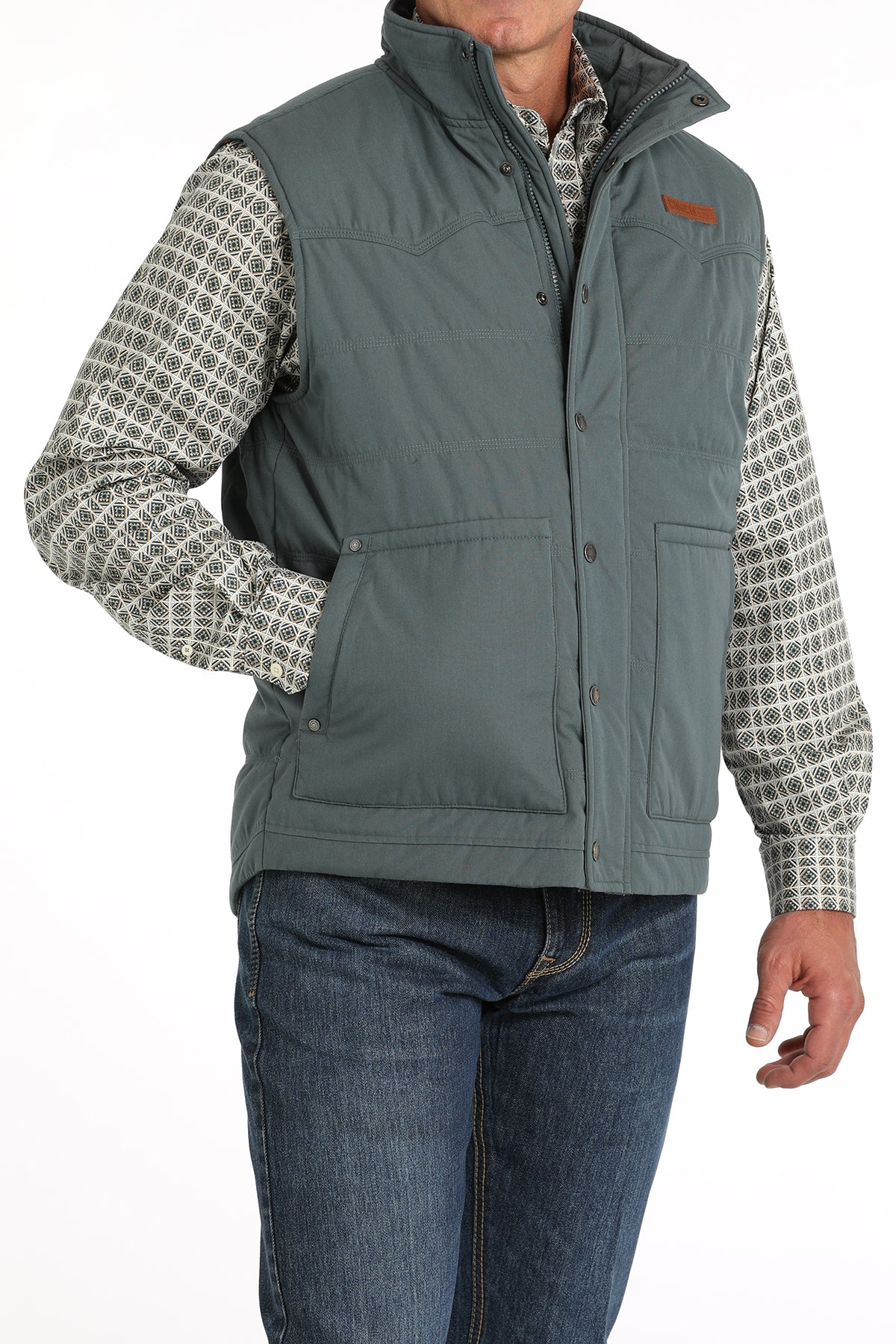 Men's Quilted Vest by Cinch