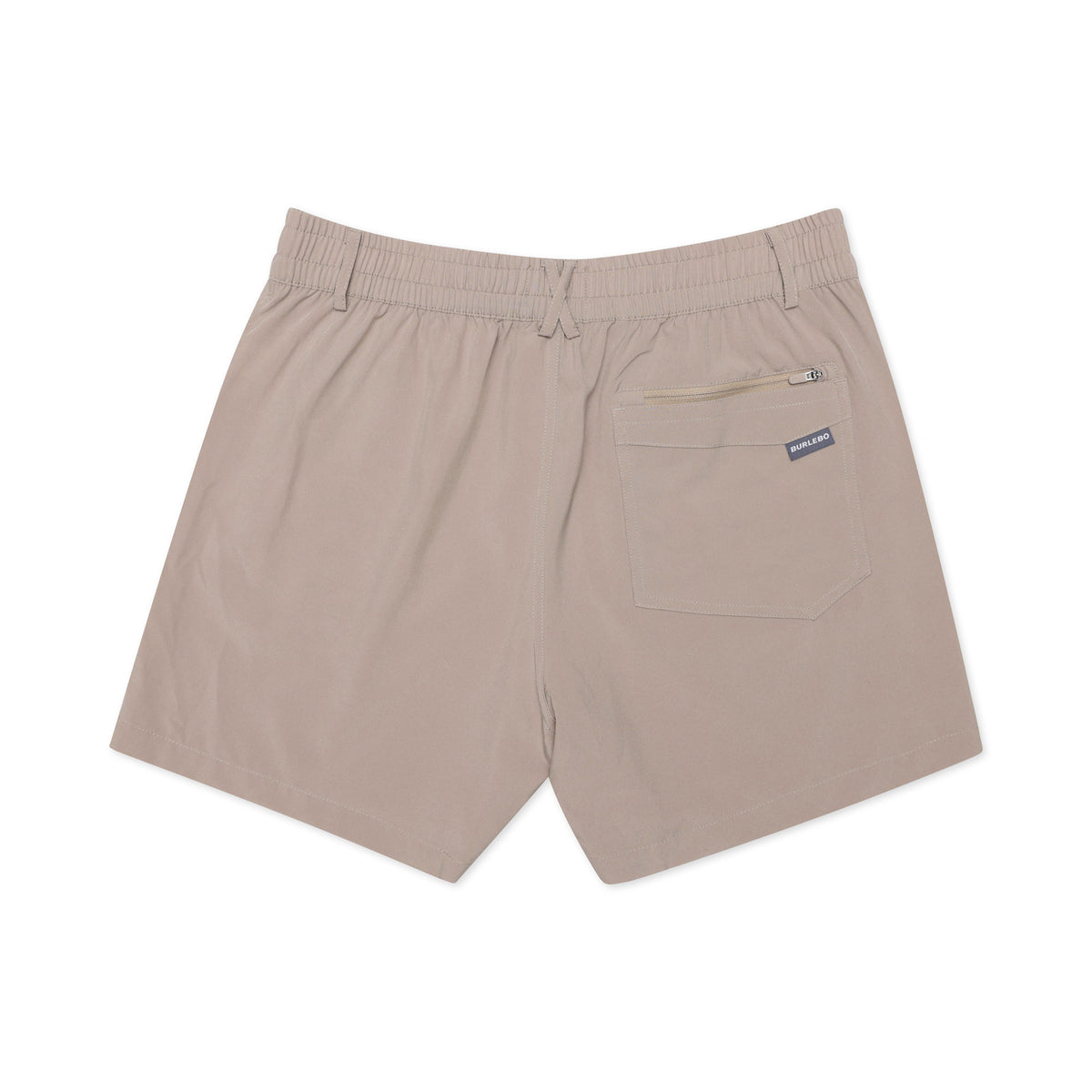 Cobblestone Khaki Everyday Shorts with Duck Hunt Pocket by Burlebo