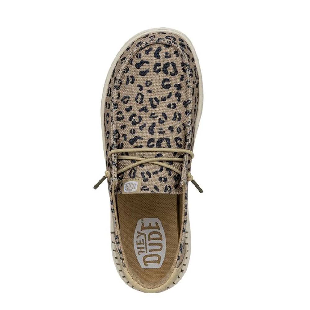 Women's Wendy Rise Leo in Tan/Black by Hey Dude