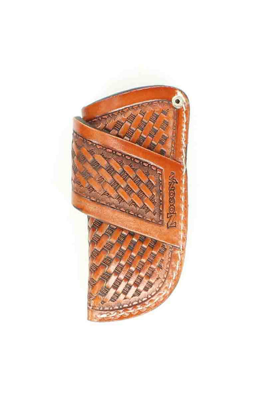 Nocona Large Leather Knife Sheath Tan