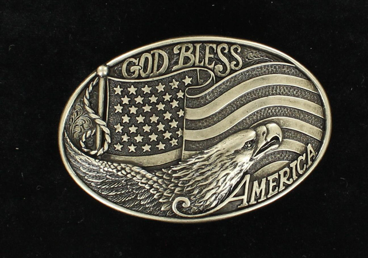 Nocona Men's American Eagle Belt Buckle by M&F Western