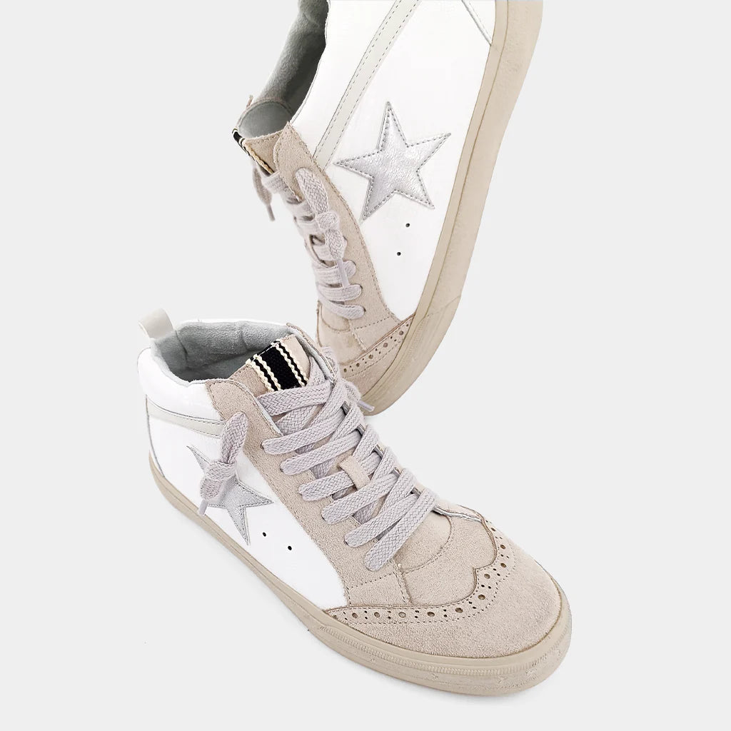 Paulina High-Top Sneakers by Shu Shop