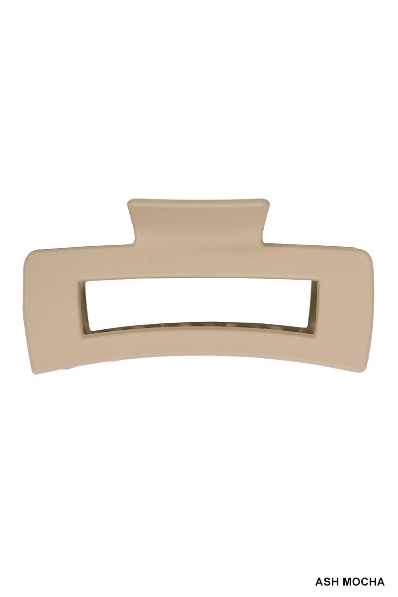 4 Inch Rectangle Hair Claw Clip