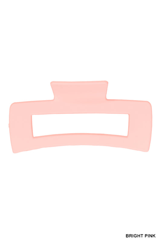 4 Inch Rectangle Hair Claw Clip