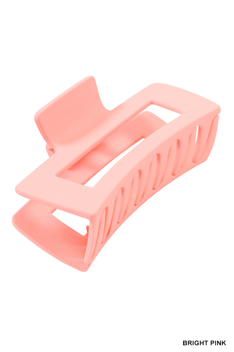 4 Inch Rectangle Hair Claw Clip