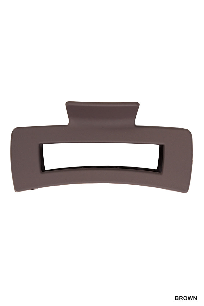 4 Inch Rectangle Hair Claw Clip