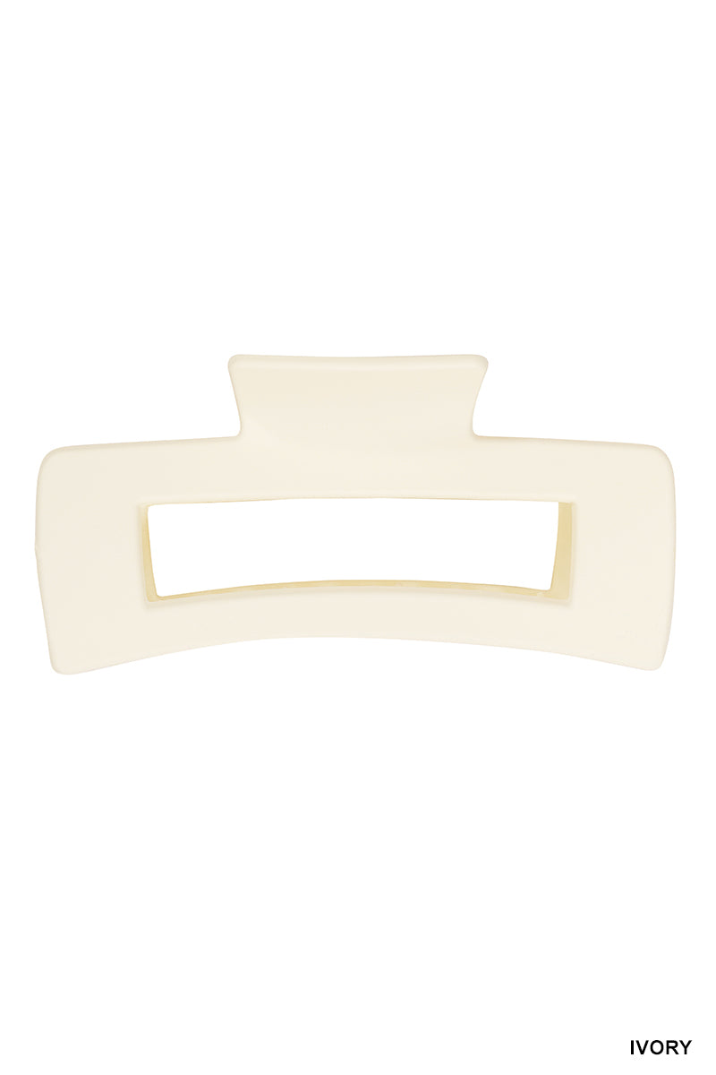 4 Inch Rectangle Hair Claw Clip