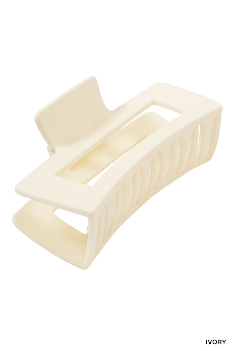 4 Inch Rectangle Hair Claw Clip