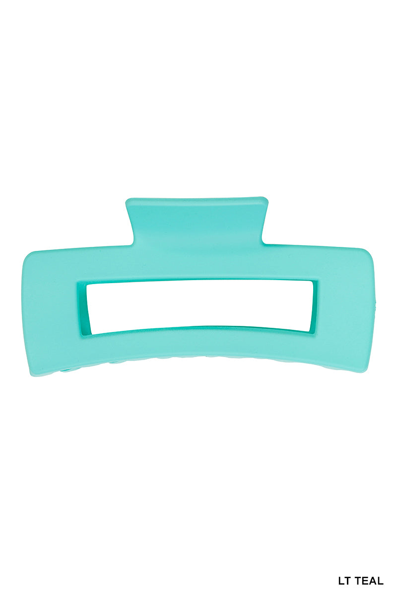 4 Inch Rectangle Hair Claw Clip