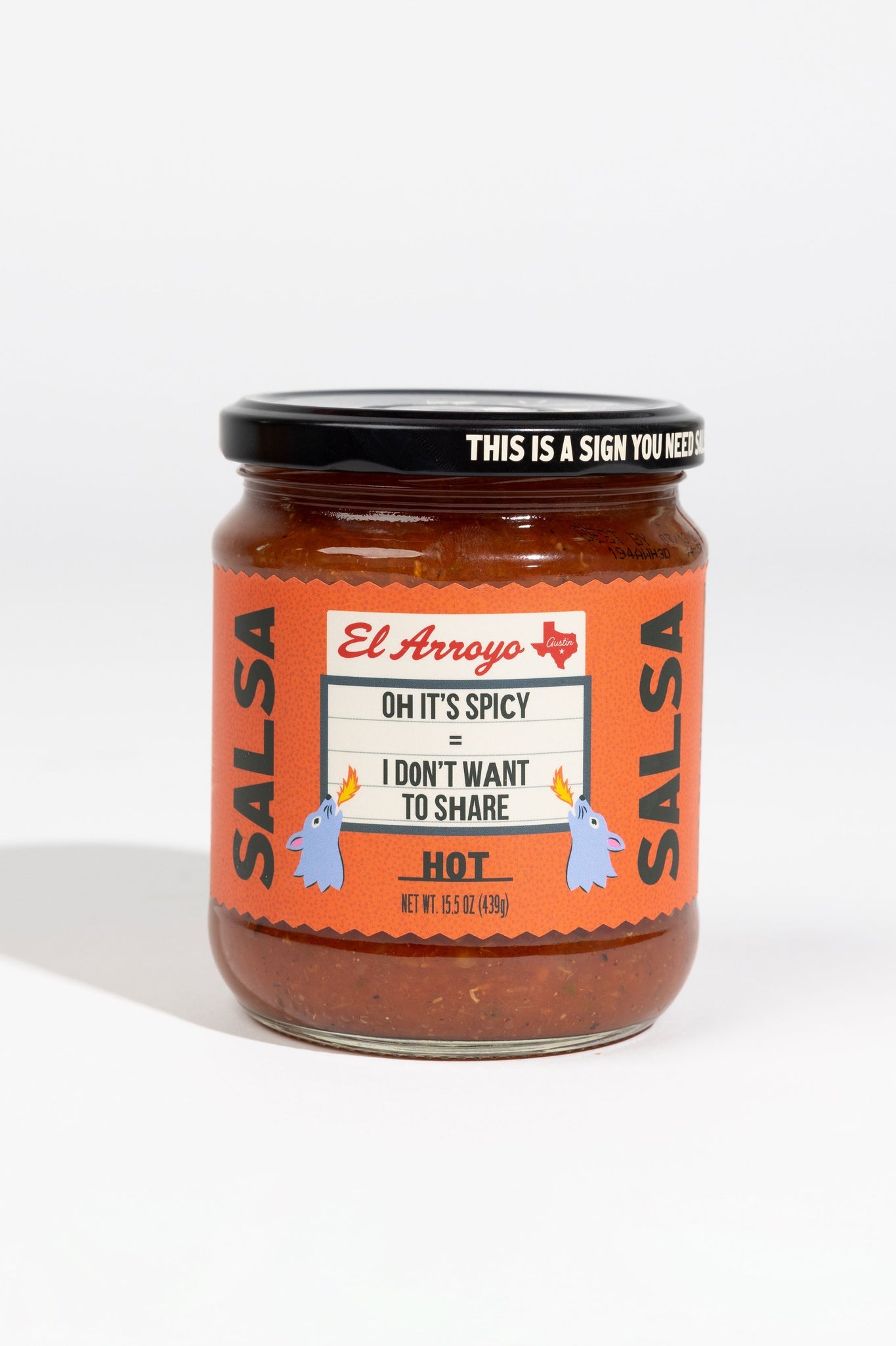 16 oz Salsa - Hot - El Arroyo
