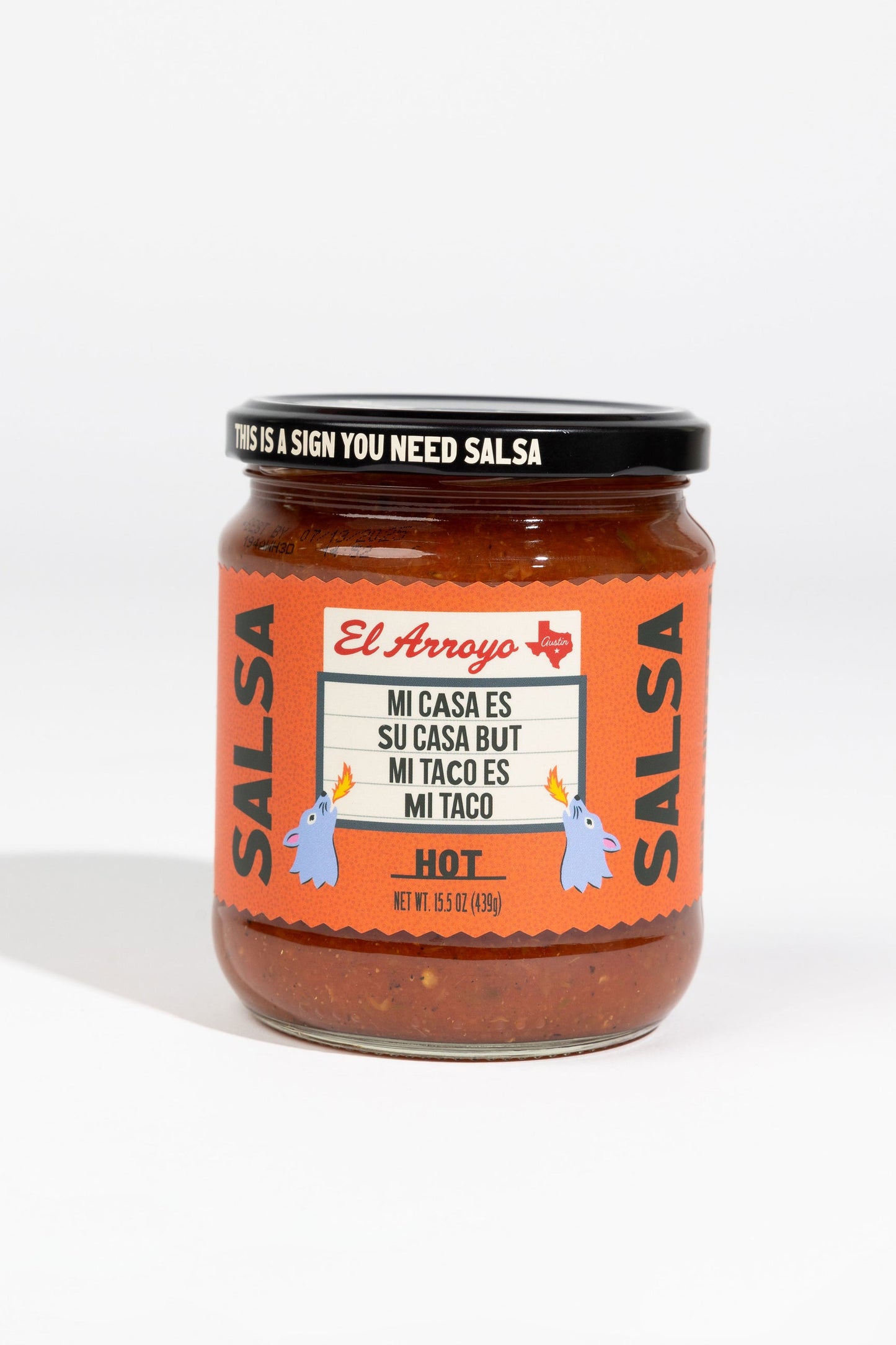 16 oz Salsa - Hot - El Arroyo