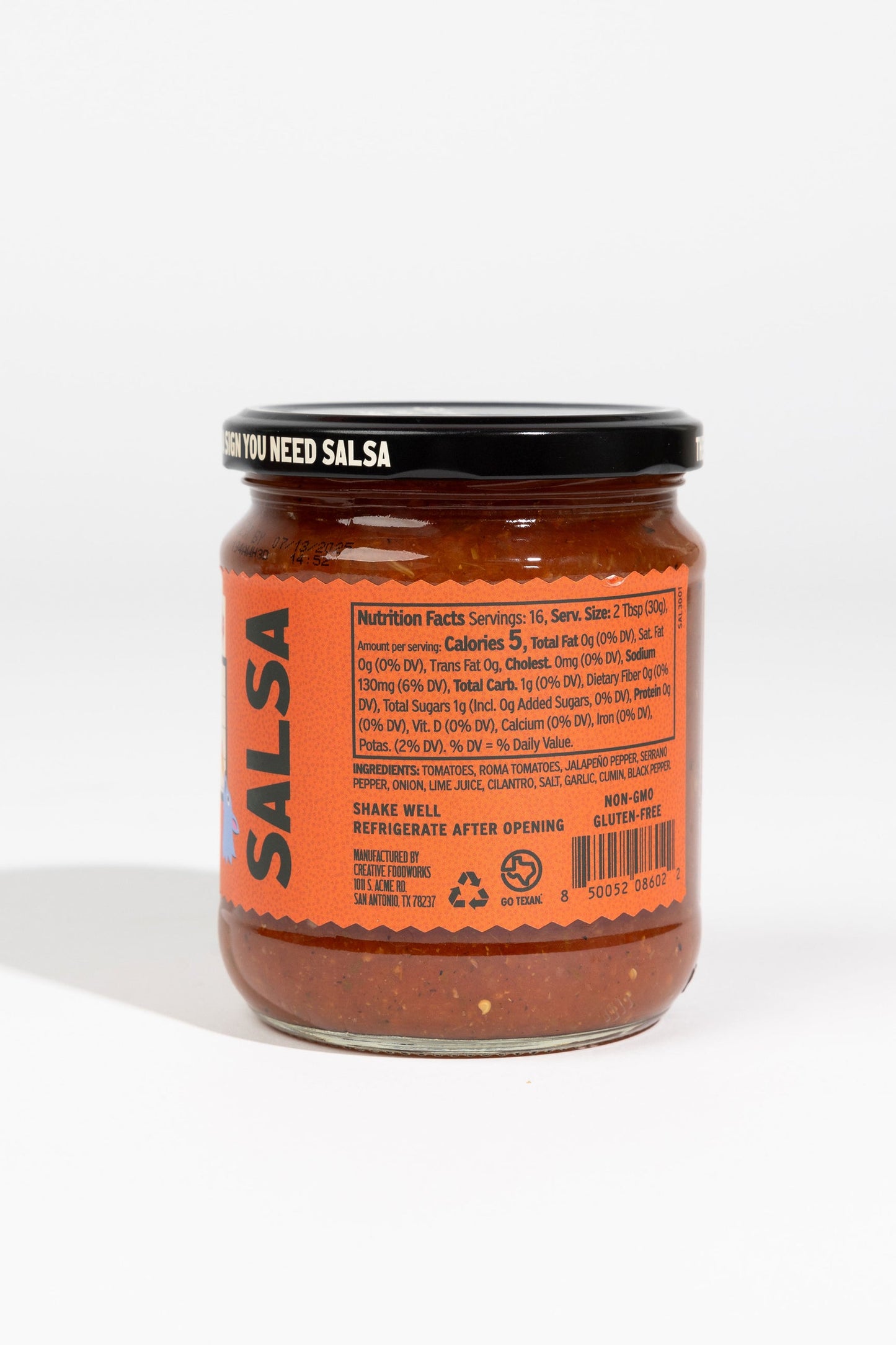 16 oz Salsa - Hot - El Arroyo