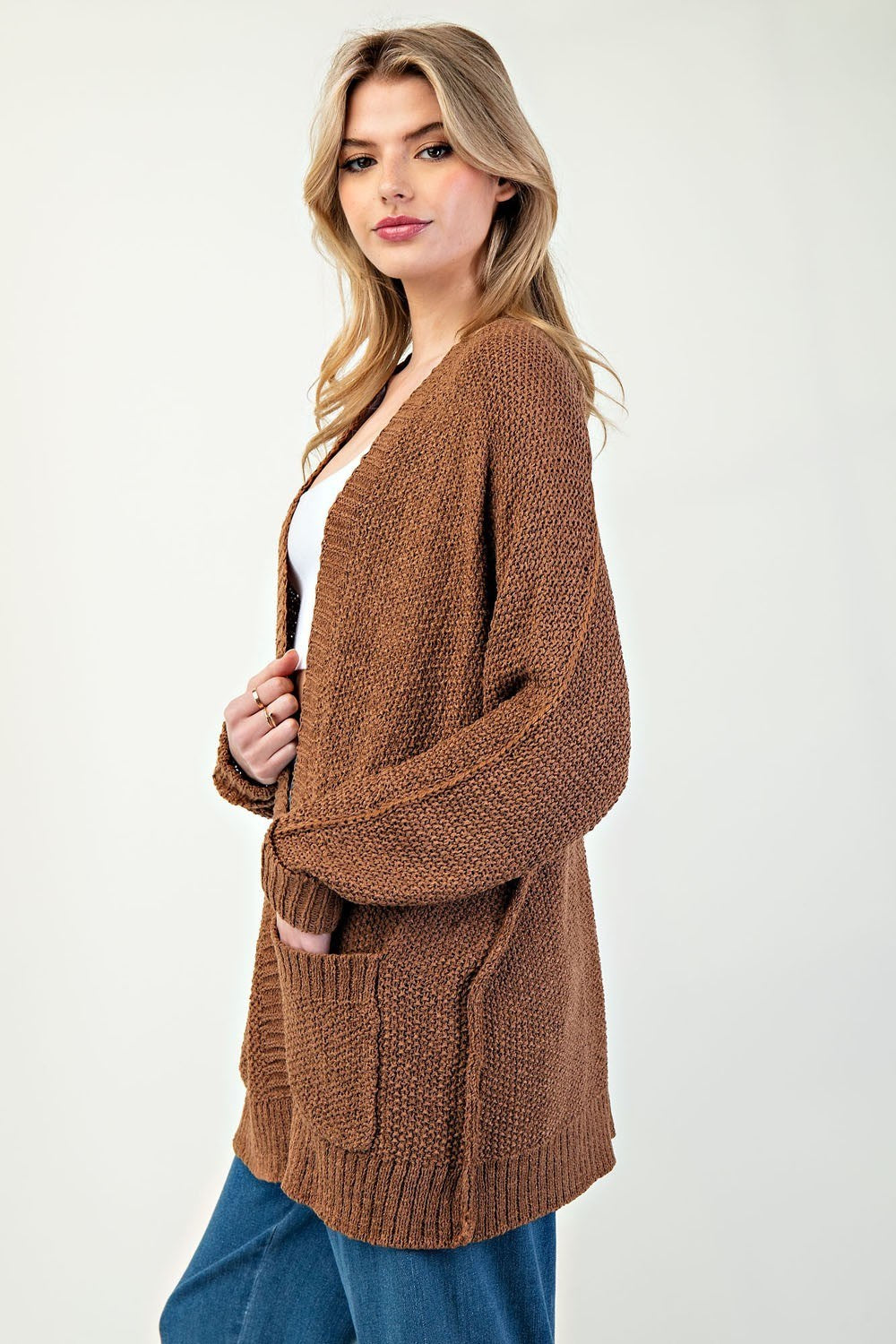 Plus Knit Cardigan by ee:some