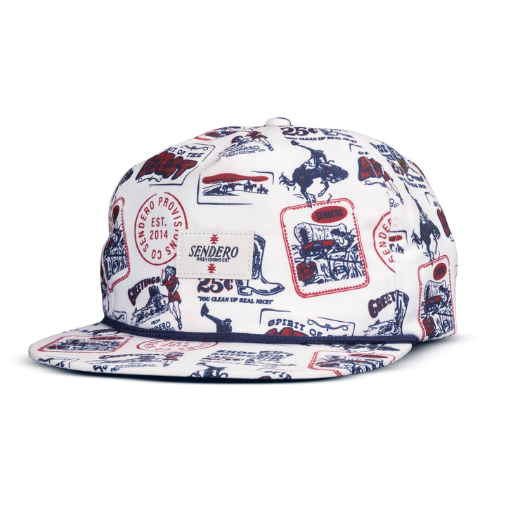Post Card Print Hat by Sendero Provisions Co
