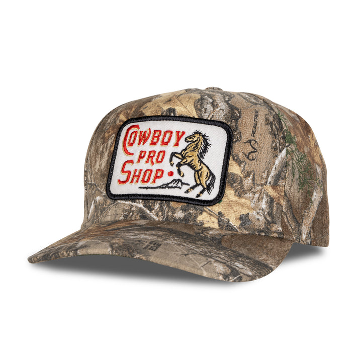 Cowboy Pro Shop Hat in Realtree Camo by Sendero Provisions Co
