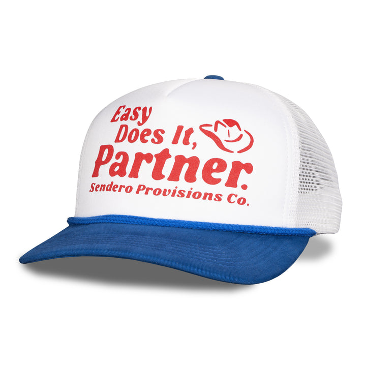 Easy Does It Hat in White/Red by Sendero Provisions Co