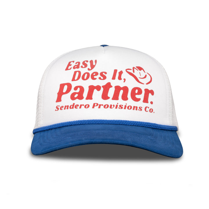 Easy Does It Hat in White/Red by Sendero Provisions Co