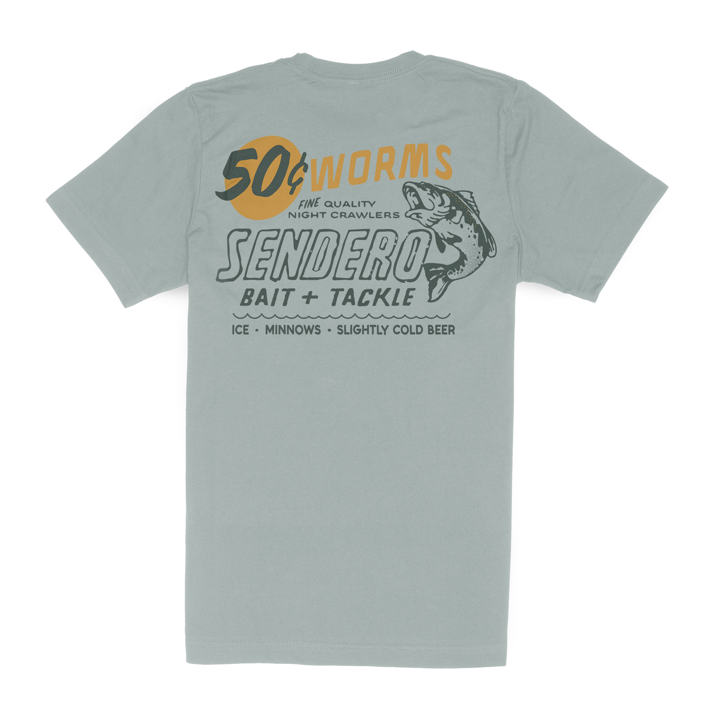 50 Cent Worms T-Shirt in Sterling Blue – Sendero Provisions Co