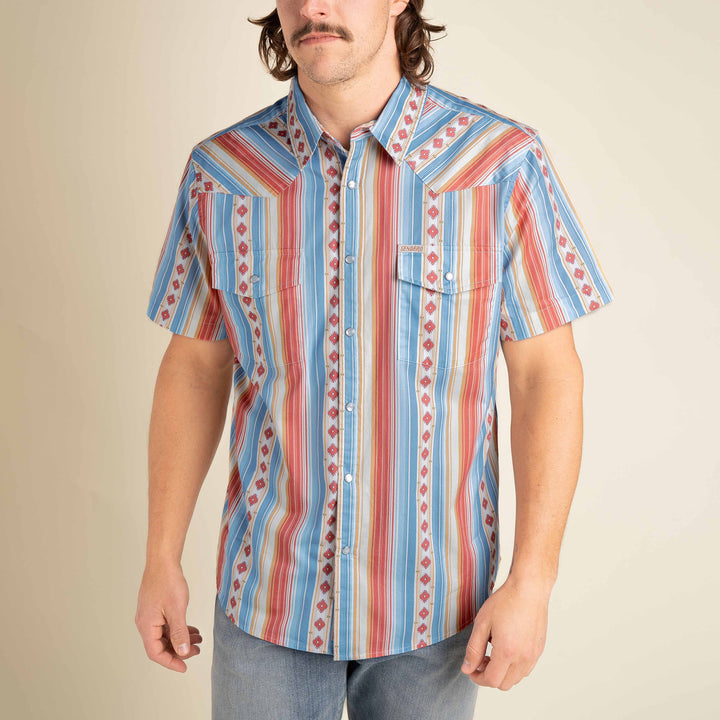 Serape Pearl Snap Short Sleeve by Sendero Provisions Co.