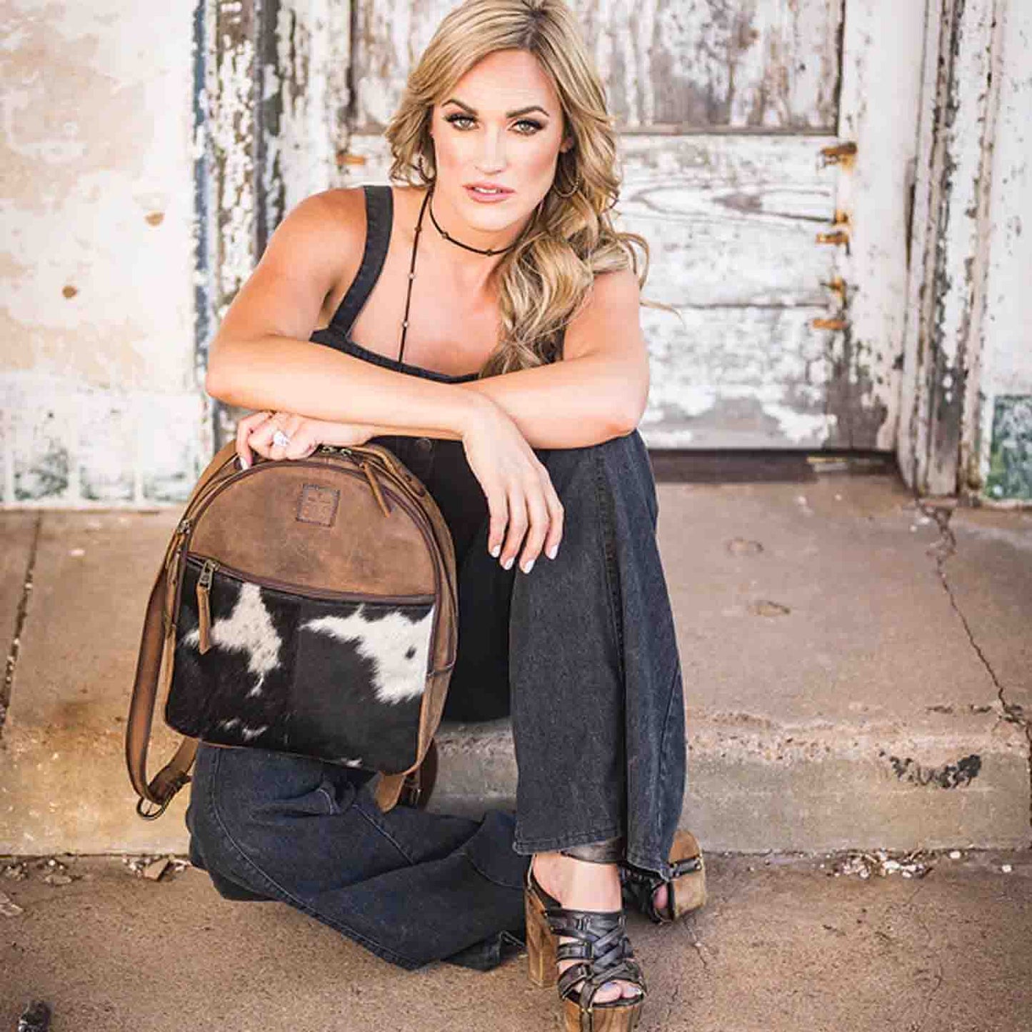 Cowhide Phoenix Backpack by STS Ranchwear