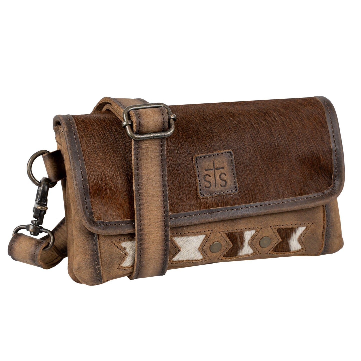 Roswell Cowhide Harper Crossbody by STS Ranchwear