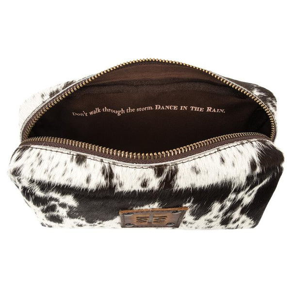 Cowhide Bebe Cosmetic Bag by STS Ranchwear
