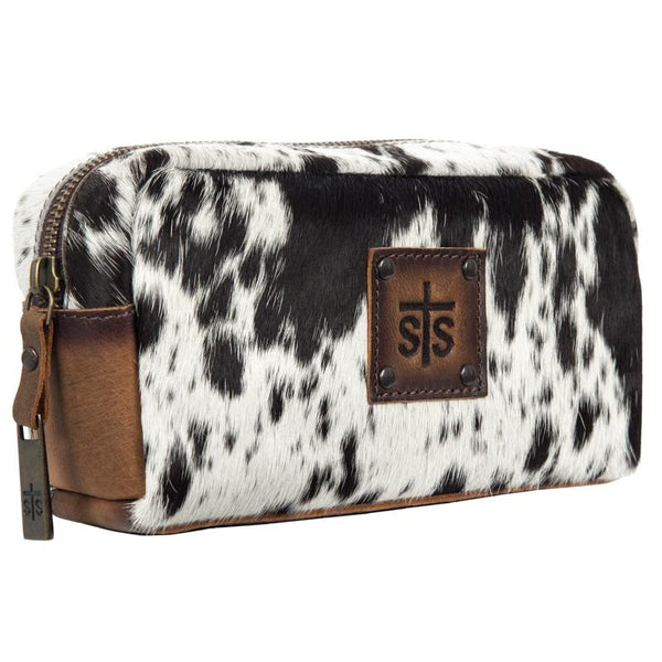 Cowhide Bebe Cosmetic Bag by STS Ranchwear