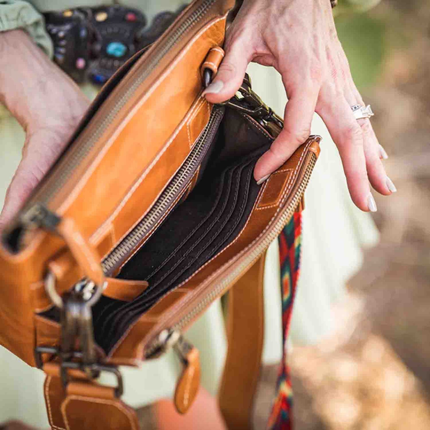 Cowhide Basic Bliss Lily Crossbody by STS Ranchwear