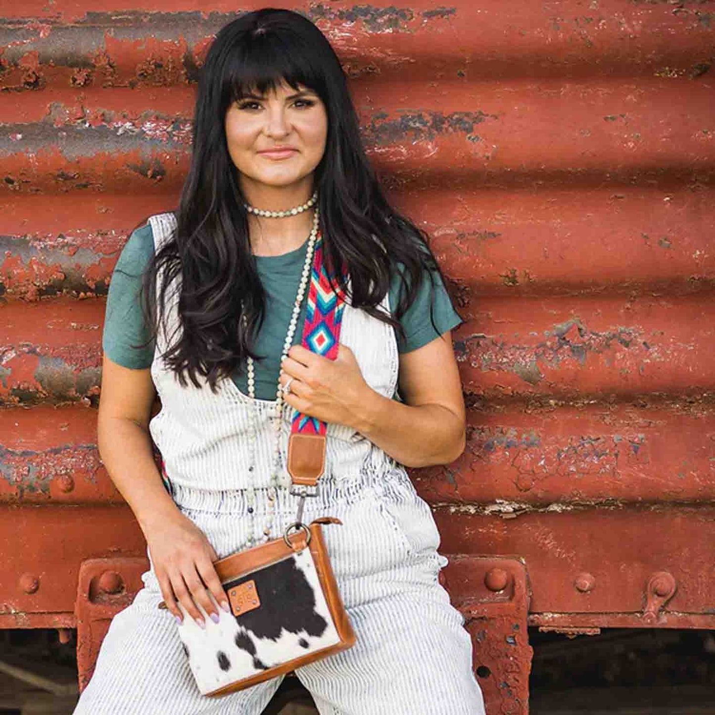 Cowhide Basic Bliss Lily Crossbody by STS Ranchwear