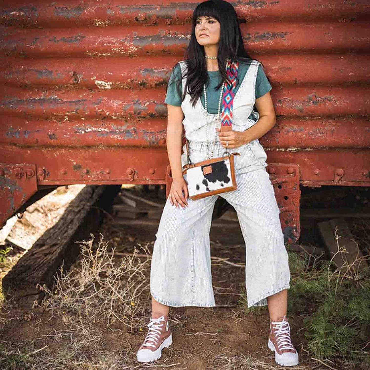 Cowhide Basic Bliss Lily Crossbody by STS Ranchwear