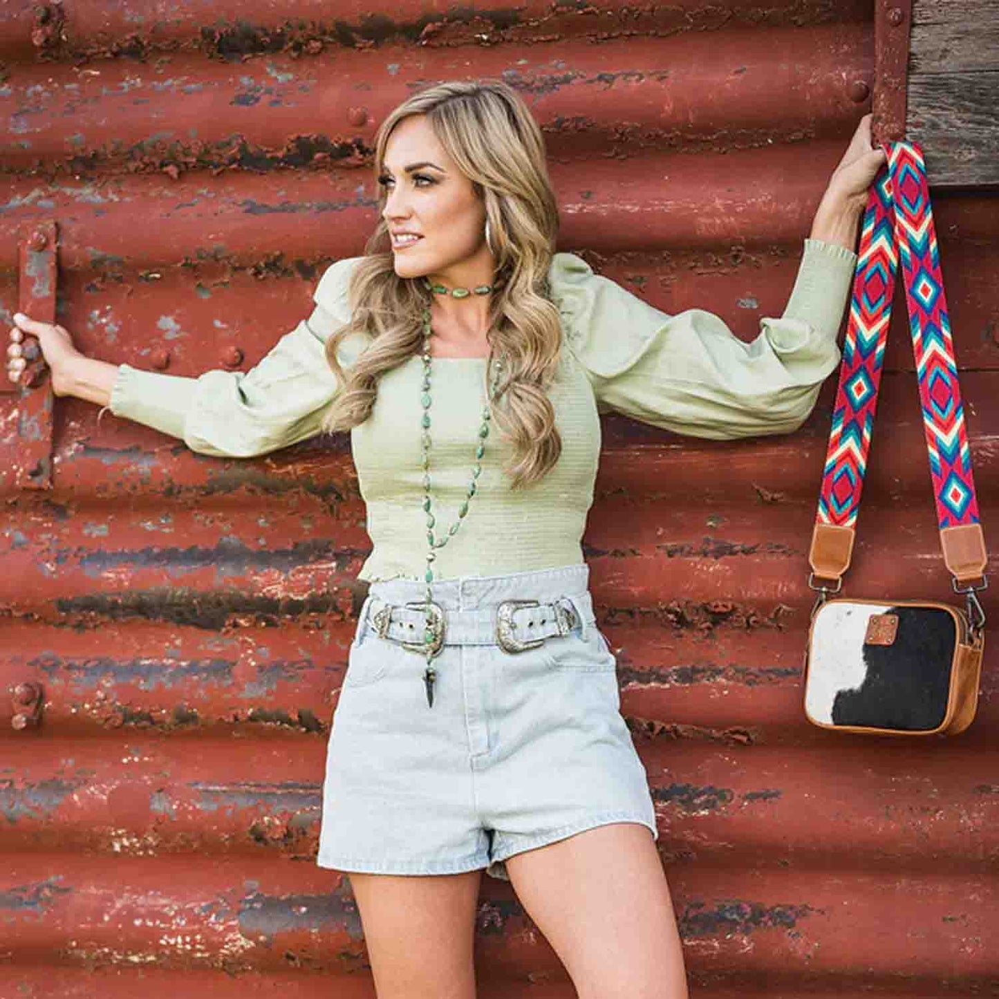 Cowhide Basic Bliss Lucy Crossbody by STS Ranchwear
