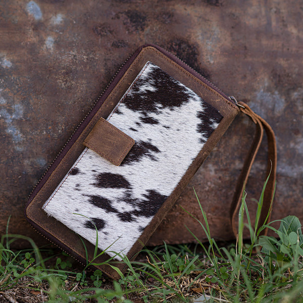 Cowhide Bentley Wallet Tornado by STS Ranchwear