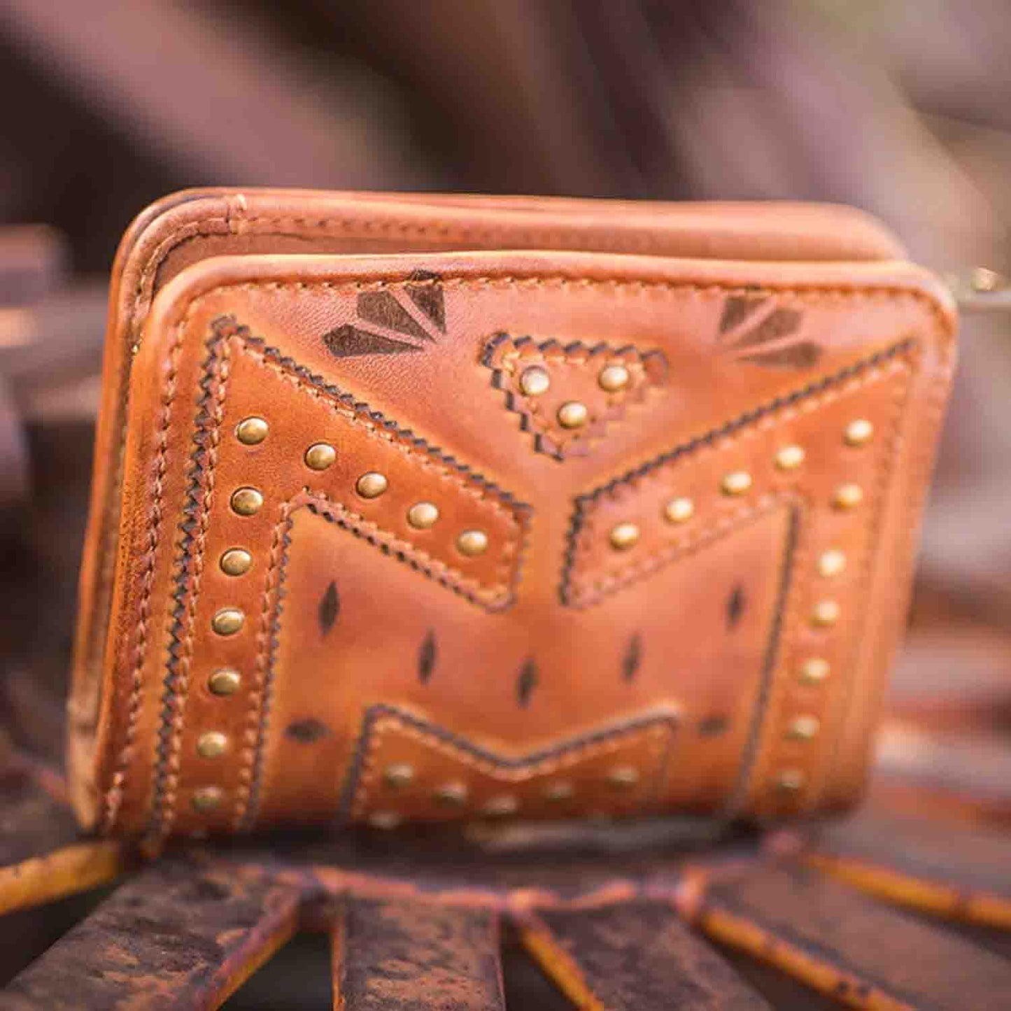 Wayfarer Soni Wallet in Tan by STS Ranchwear