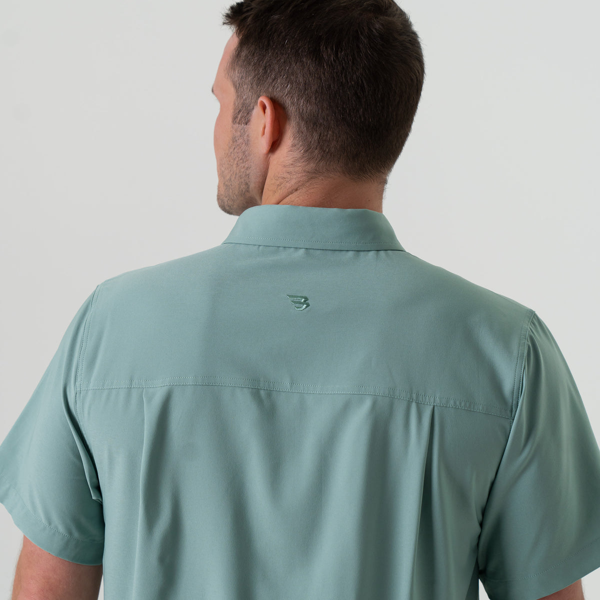 Ocean Swell Performance Button Up by Burlebo