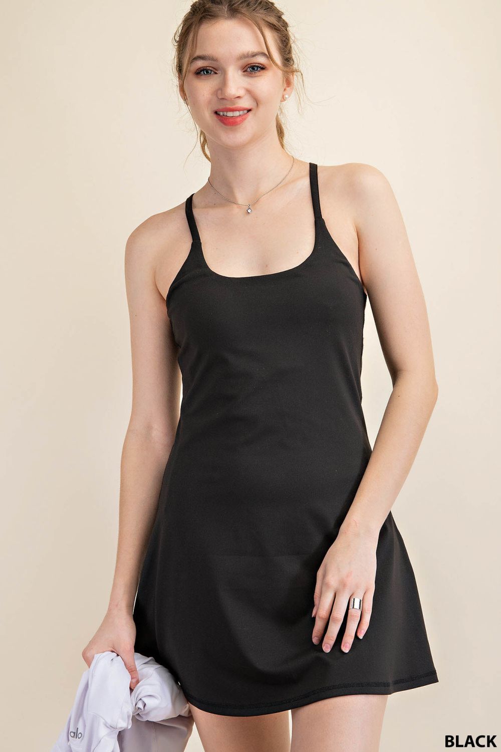 Sporty Dress with Short Leggings