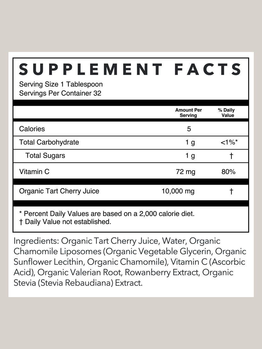 Tart Cherry Sleep Support | 16 Oz by Rowe Casa Organics