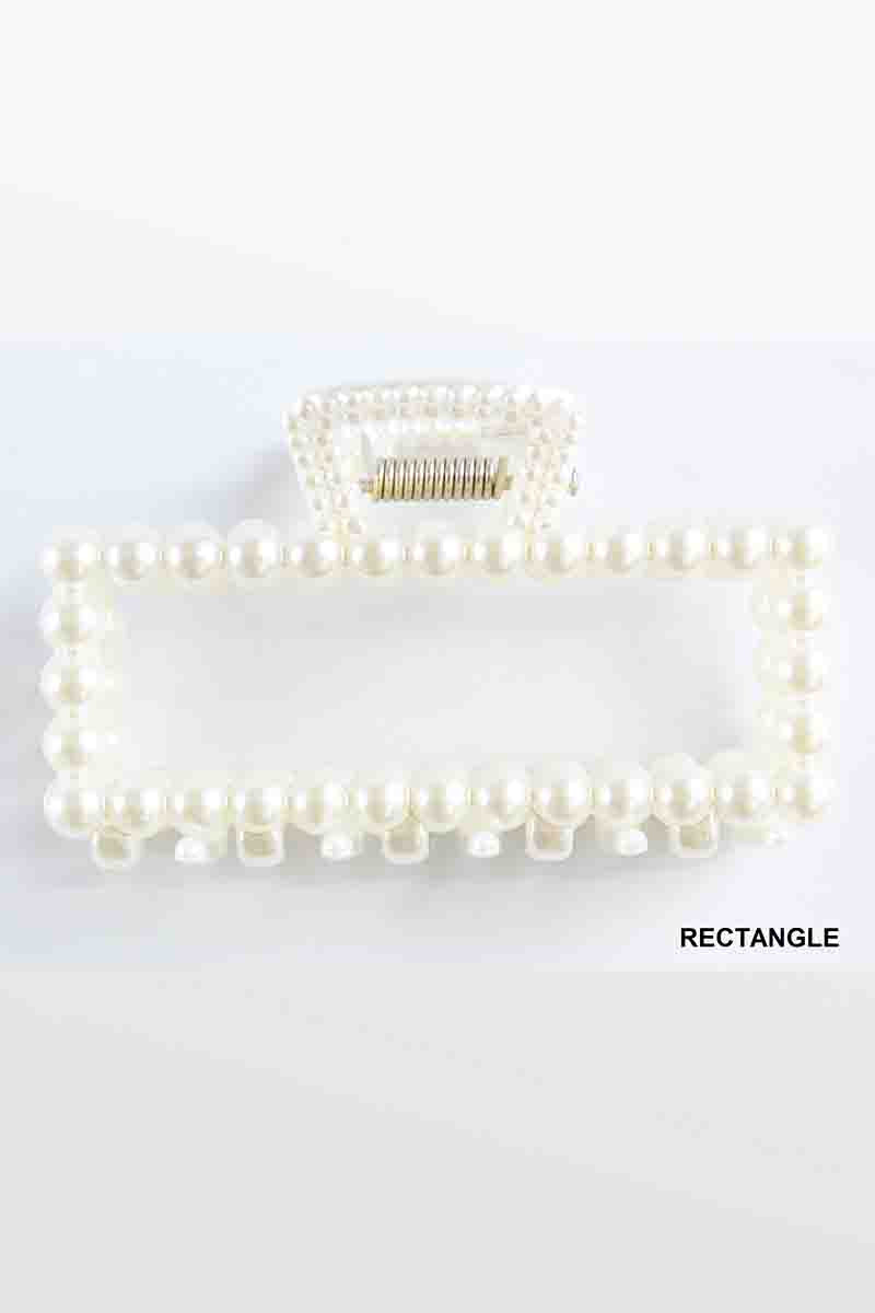 Pearl Hair Claw Clip by Zenana