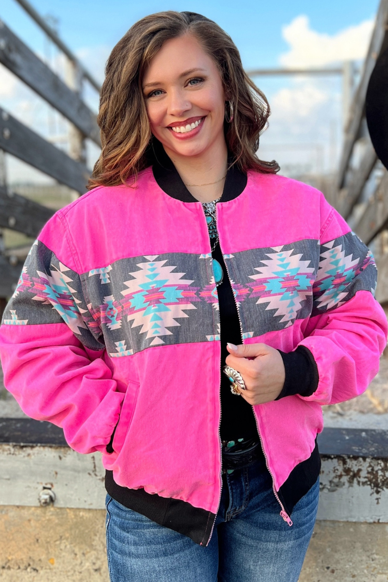 Ninety's Vibes Bomber Jacket by Sterling Kreek