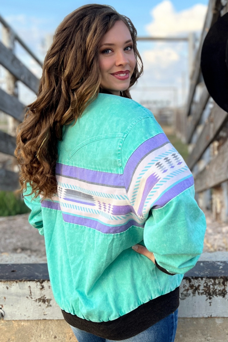 Ninety's Vibes Bomber Jacket by Sterling Kreek