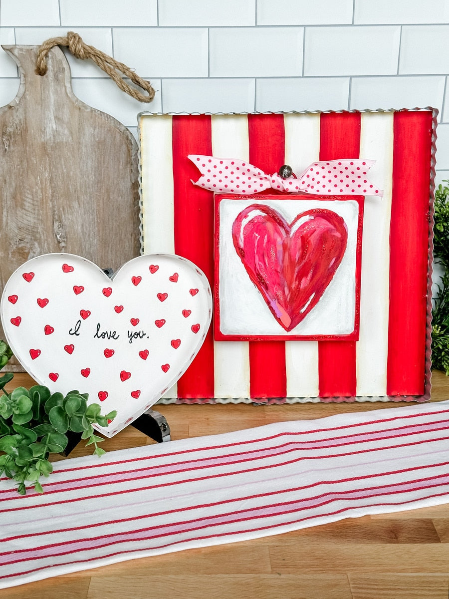 Mini Art Messy Heart by The Round Top Collection