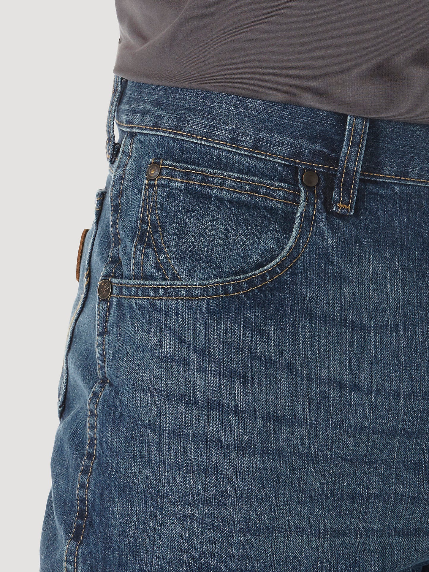 Men's Wrangler Retro® Relaxed Fit Bootcut Jeans in TB Wash by Wrangler®